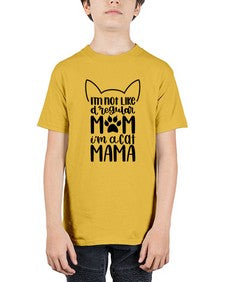Im Not Like A Regular Mom Style 95# - cats - Youth Tee Unisex