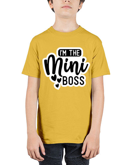 Im The Mini Boss 350# - baby - Youth Tee Unisex