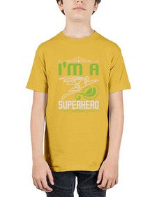 Im a superhero 143# - cartoon super hero - Youth Tee Unisex