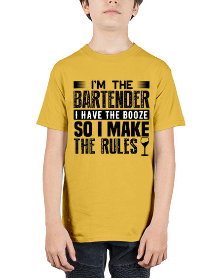 Im the bartender Style 255# - bartender - Youth Tee Unisex