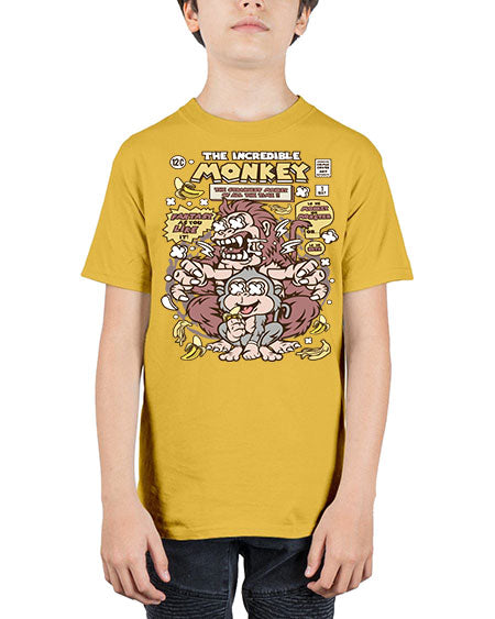 Incredible Monkey - monkey - Youth Tee Unisex