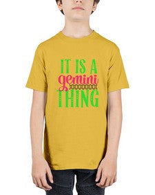 It is a gemini thing 254# - gemini - Youth Tee Unisex