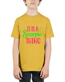 It is a scorpio thing 258# - scorpio - Youth Tee Unisex