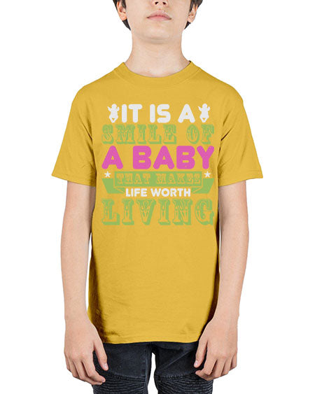 It is a smile of a baby Style 128# - baby - Youth Tee Unisex
