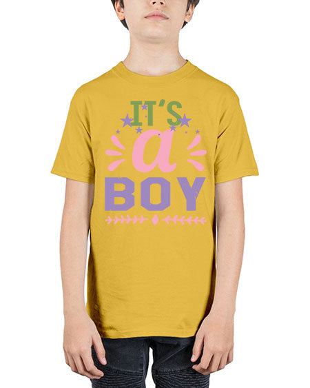 Its a boy Style 131# - baby shower - Youth Tee Unisex