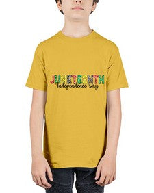 Juneteenth Independence Day 37# - black juneteenth - Youth Tee Unisex