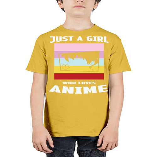 Just A Girl Who Loves Anime 265# - anime - Youth Tee Unisex