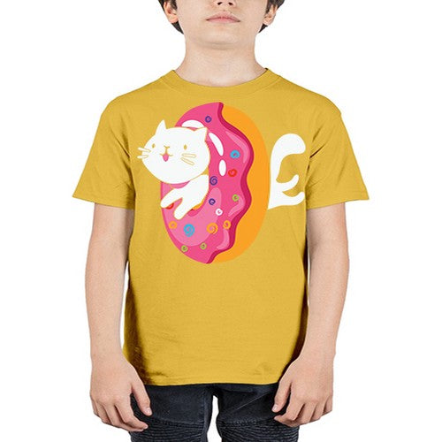 Kawaii Cat Donut Anime Lover Anime 267# - anime - Youth Tee Unisex