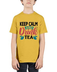 Keep Calm And Drink Tea 1259# - tea - Youth Tee Unisex