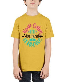 Keep Calm Im Almost Style Style 1027# - nurse - Youth Tee Unisex