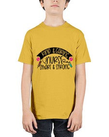Kind Caring Nurse Smart Strong Style Style 1032# - nurse - Youth Tee Unisex