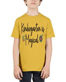Kindergarten is Magical 425# - kindergarten - Youth Tee Unisex