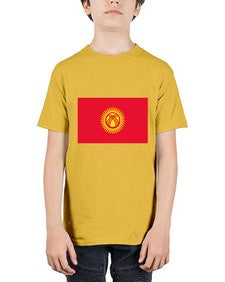 Kyrgyzstan 1103# - world flags - Youth Tee Unisex
