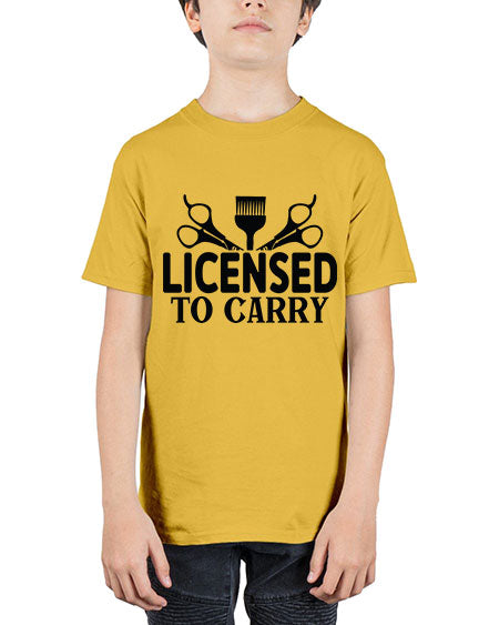 Licensed To Carry 1050# - hairdresser - Youth Tee Unisex