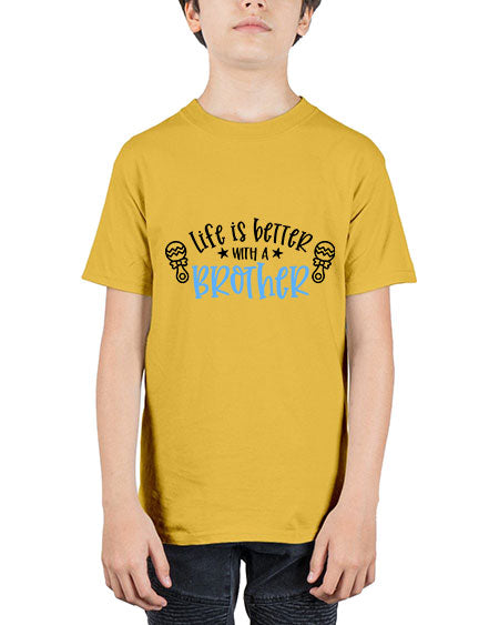 Life Is Better With A Brother Style 364# - baby - Youth Tee Unisex