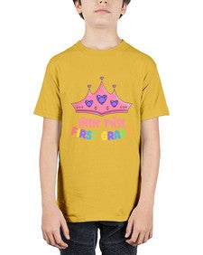 Little Miss first Grade 480# - first grade - Youth Tee Unisex