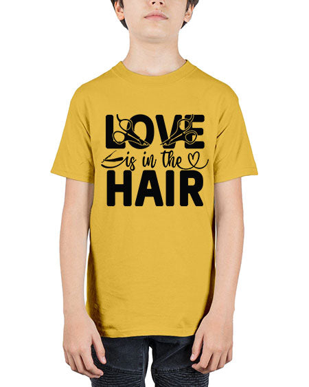 Love Is In The Hair 1071# - hairdresser - Youth Tee Unisex