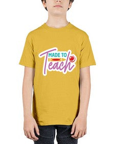 Made To Teach 1082# - teacher - Youth Tee Unisex