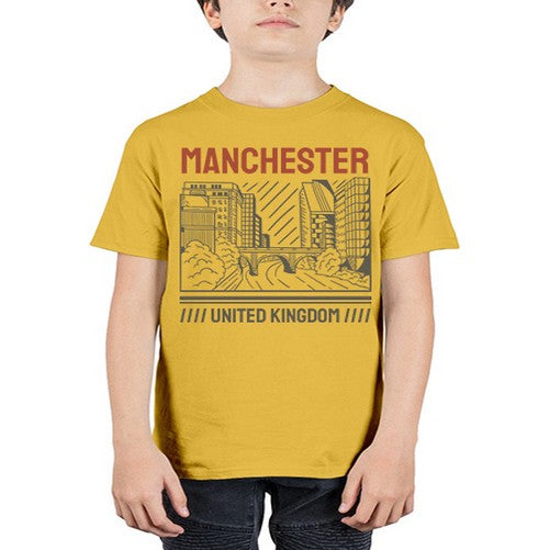 Manchester 1228# - cities - Youth Tee Unisex