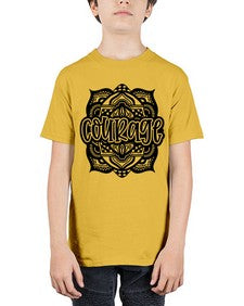 Mandala Courage 759# - mandala - Youth Tee Unisex