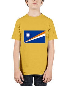 Marshall Islands 1242# - world flags - Youth Tee Unisex