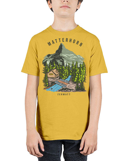 Matterhorn 21# - nature - Youth Tee Unisex
