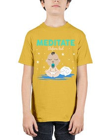 Meditate Before Bed 421# - yoga - Youth Tee Unisex