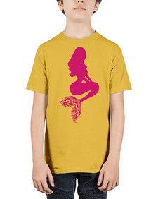 MermaidMandalaUpdated 933# - mandala - Youth Tee Unisex