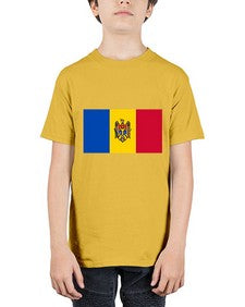 Moldova 1332# - world flags - Youth Tee Unisex