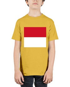 Monaco 1333# - world flags - Youth Tee Unisex