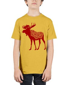 MooseMandala 940# - mandala - Youth Tee Unisex