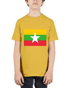 Myanmar 1398# - world flags - Youth Tee Unisex