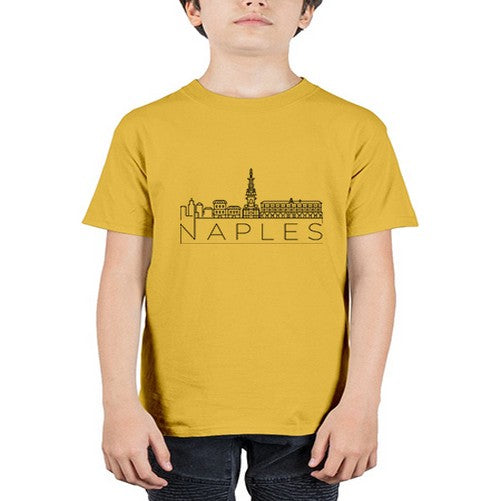 Naples Minimal Skyline 1409# - cities - Youth Tee Unisex