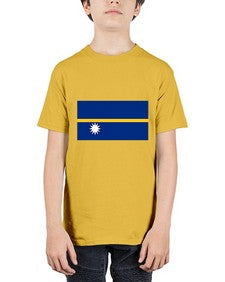 Nauru 1419# - world flags - Youth Tee Unisex