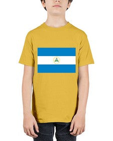 Nicaragua 1487# - world flags - Youth Tee Unisex