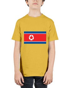 North Korea 1511# - world flags - Youth Tee Unisex