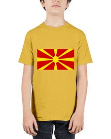 North Macedonia 1512# - world flags - Youth Tee Unisex