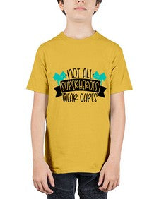 Not All Superheroes Wear Capes Style Style 1137# - nurse - Youth Tee Unisex