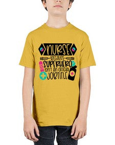 Nurse Because Superhero Isnt An Official Jobtitle Style Style 1149# - nurse - Youth Tee Unisex