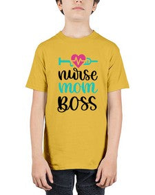 Nurse Mom Boss Style Style 1183# - nurse - Youth Tee Unisex