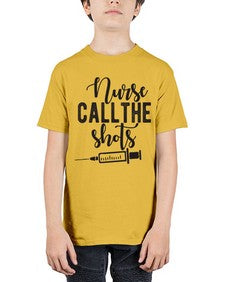 Nurse call the shots 1152# - nurse - Youth Tee Unisex