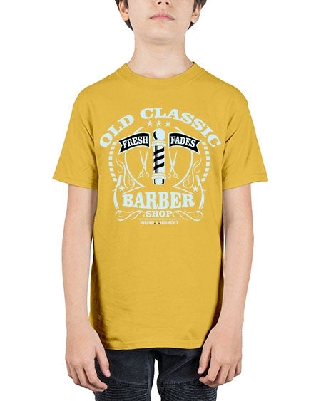 Old Classic Barber1285# - barber - Youth Tee Unisex