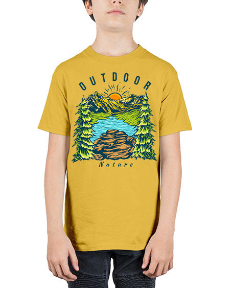 Outdoor Nature 17# - nature - Youth Tee Unisex
