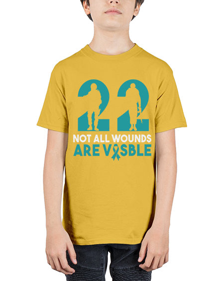 PTSD Awareness Month Support 10# - PTSD - Youth Tee Unisex