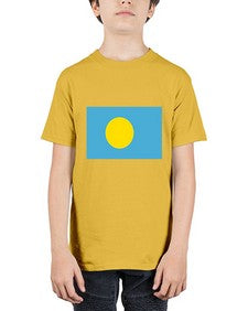 Palau 1567# - world flags - Youth Tee Unisex