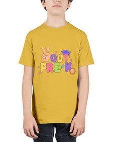 Peace Out PreK Peace Hand 638# - prek headstart - Youth Tee Unisex