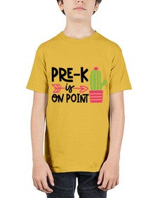 PreK Is On Point 668# - prek headstart - Youth Tee Unisex