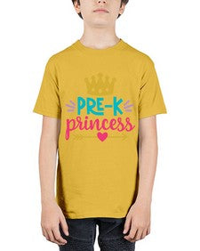 PreK Princess 673# - prek headstart - Youth Tee Unisex