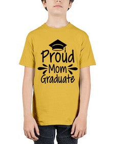 Proud Mom Graduate 699# - graduation - Youth Tee Unisex