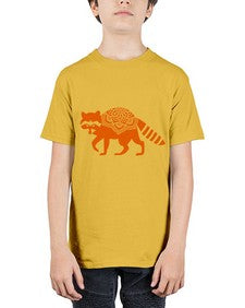 RacoonMandala 1010# - mandala - Youth Tee Unisex